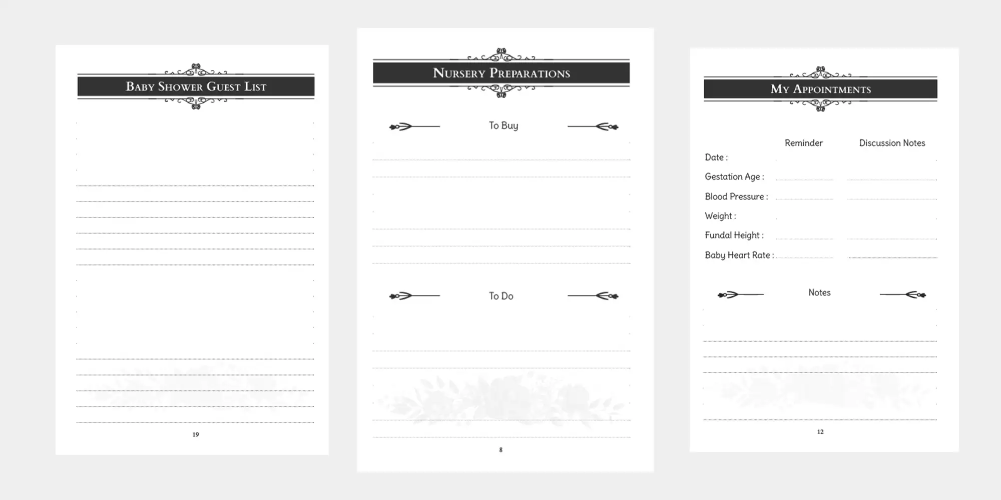 pregnancy planner